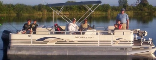 group and family fishing